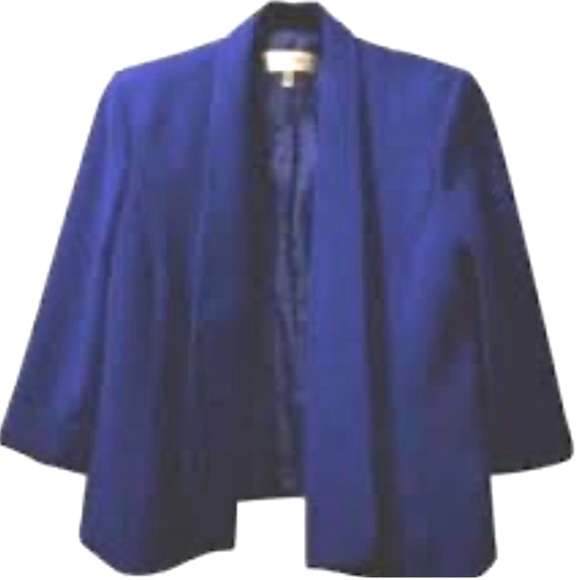 Jones Studio Jackets & Blazers - Jones Studio Blue Swing Jacket, Size 14